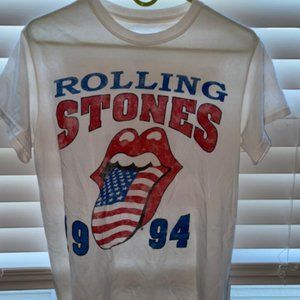Oversized rolling stones band Tshirt